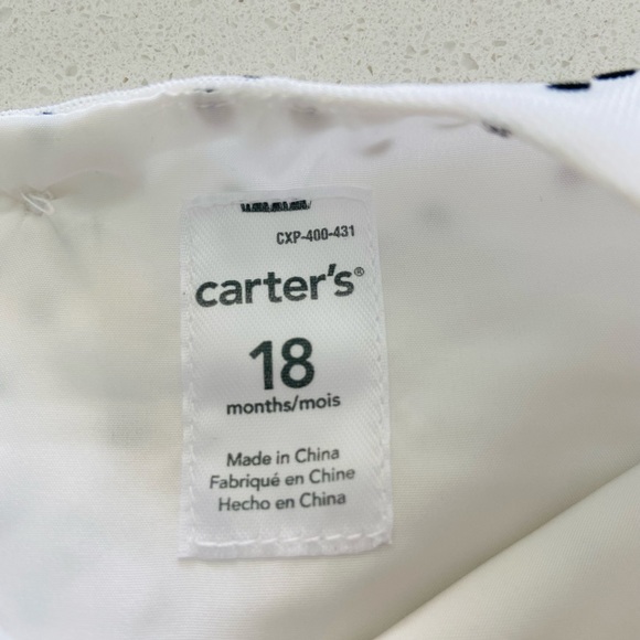 Carter’s Toddler Girls Sleeveless Polka Dot Dress Size 18 Months - Picture 4 of 5